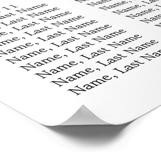 Rosa Blume 15 Tische mit Sitzkissen Poster (Ecke)