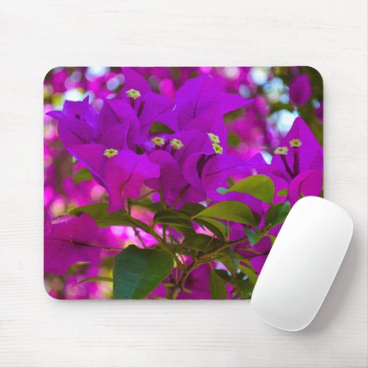 Rosa Blume - #1 Mousepad (Mit Mouse)