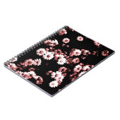 Rosa Blume #4250 Notebook Notizblock (Linke Seite)