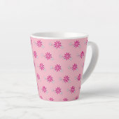 Rosa Blume 4Laila Latte Tasse (Rechte Ecke)