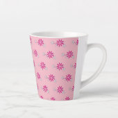 Rosa Blume 4Laila Latte Tasse (Rechts)