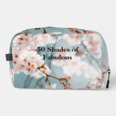 Rosa Blume 50 Farbtöne von Fabulous Waschbeutel (Vorderseite)