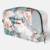 Rosa Blume 50 Farbtöne von Fabulous Waschbeutel (Rechte Ecke)