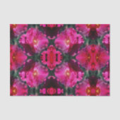 Rosa Blume Abstrakt Decoupage Seidenpapier (Vorderseite)