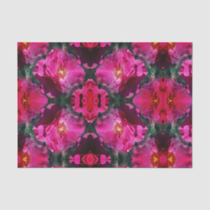 Rosa Blume Abstrakt Decoupage Seidenpapier