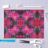 Rosa Blume Abstrakt Decoupage Seidenpapier (Handwerk)