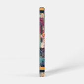 Rosa Blume Abstrakt Samsung Galaxy Hülle (Rechte Seite)