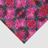 Rosa Blume Abstraktes Muster Decoupage Seidenpapier (Ausschnitt)