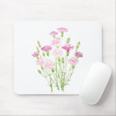 Rosa Blume Aquarell Mousepad (Mit Mouse)