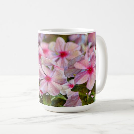 Rosa Blume Art Garden Tasse Cup (VorderseiteRechts)
