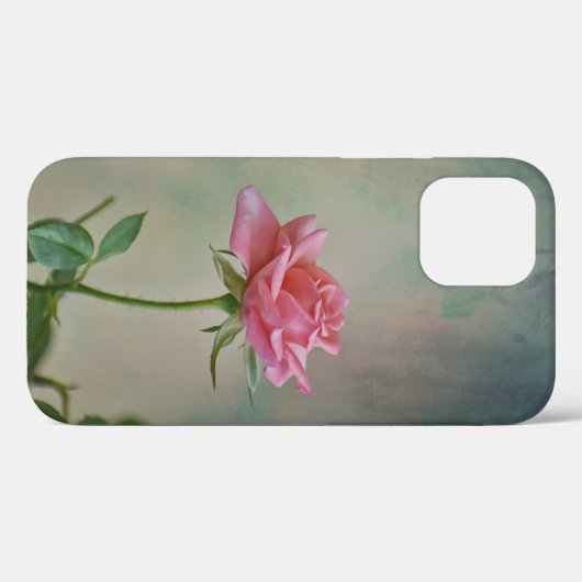Rosa Blume Art Phone Case (Rückseite (Horizontal))