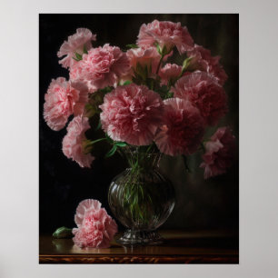 Rosa Blume Art Print Poster