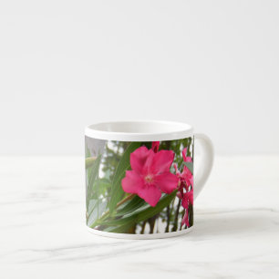 Rosa Blume auf dem Weinberg Espressotasse