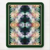 Rosa Blume aus Peony multipliziert Abstrakt Mousepad (Vorne)