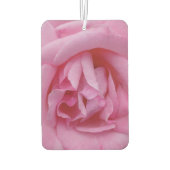Rosa Blume Autolufterfrischer (Rückseite)