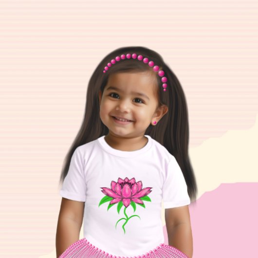 Rosa Blume Baby T-shirt
