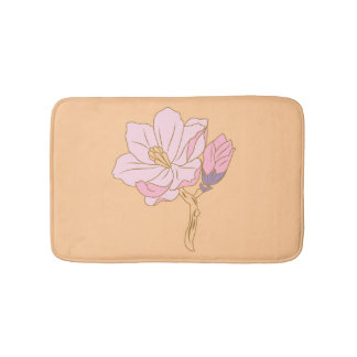 Rosa Blume Badematte