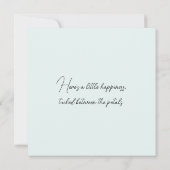 Rosa Blume Bike am Blue Hütte Gate Karte (Rückseite)