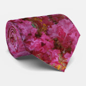 Rosa Blume blühen Krawatte (Gerollt)