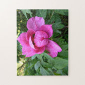 Rosa Blume blühendes ästhetisches Foto - Puzzle (Vertikal)