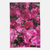 Rosa Blume blüht Geschirrtuch (Vertikal)