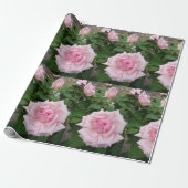 Rosa Blume Blumengarten Wrapping Geschenkpapier (Ungerollt)