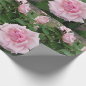 Rosa Blume Blumengarten Wrapping Geschenkpapier (Ecke)