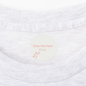 Rosa Blume Blumengräber Etiketten (Befestigt)