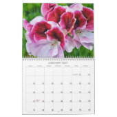 Rosa Blume Blumenkalender Kalender (Jan 2027)