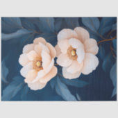 Rosa Blume Blumenmotive Seidenpapier (Vorderseite)