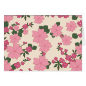 Rosa Blume, Blumenmuster, Muster von Blume (Vorderseite (Horizontal))