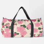 Rosa Blume, Blumenmuster, Muster von Blume Duffle Bag (Vorderseite)