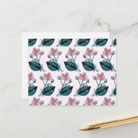 Rosa Blume, Blumenmuster, Muster von Blume