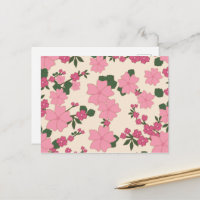 Rosa Blume, Blumenmuster, Muster von Blume