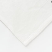 Rosa Blume Blumenmutter Baby Fleecedecke (Ecke)