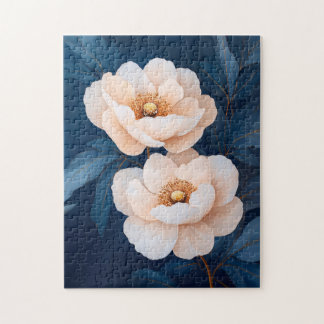 Rosa Blume Blumenstrauß Kunst und Kultur Puzzle