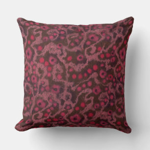 Rosa Blume, Blush Curves, Filzmuster Kissen