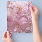 Rosa Blume Blüten Flyer Papier Custom (Hand)