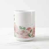 Rosa Blume, botanisch Kaffeetasse (Mittel)