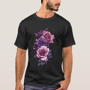 Rosa Blume Botanist Garden Blume Rose T-Shirt
