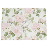 Rosa Blume Brautparty Große Geschenktüte (Vorderseite)