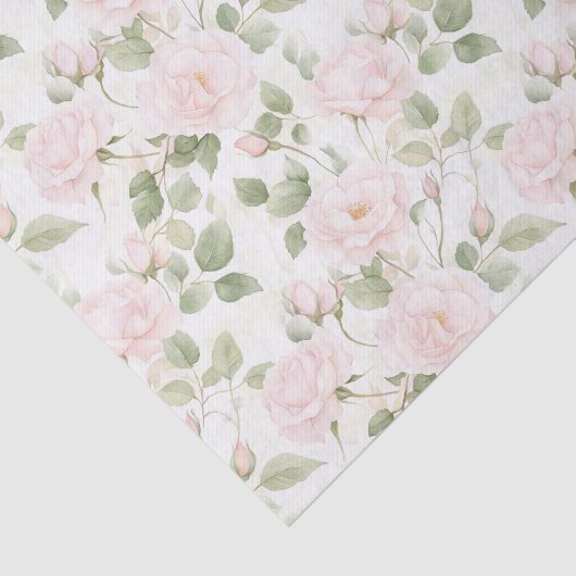 Rosa Blume Brautparty Seidenpapier (Ausschnitt)