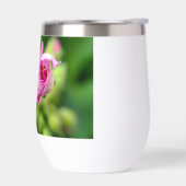 Rosa Blume Bud Personalisiert Tumbler (Links)