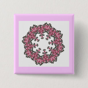 Rosa Blume Button
