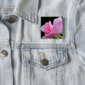 Rosa Blume Button (Beispiel)