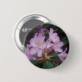 Rosa Blume Button (Vorne & Hinten)
