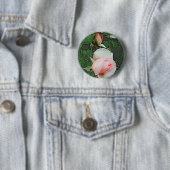 Rosa Blume Button (Beispiel)