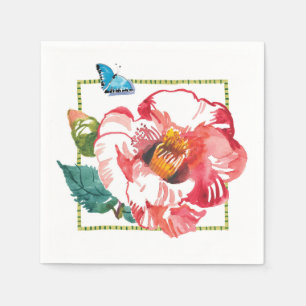 Rosa Blume Camellia Serviette