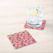 Rosa Blume Camouflage Untersetzer Set (Vor Ort)
