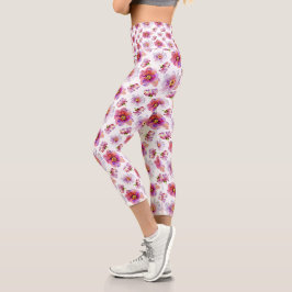 Rosa Blume Capri Leggings